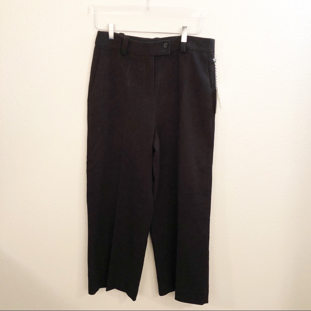 1901 NWT High Waist Black Crop Dress Pants Sz 10
